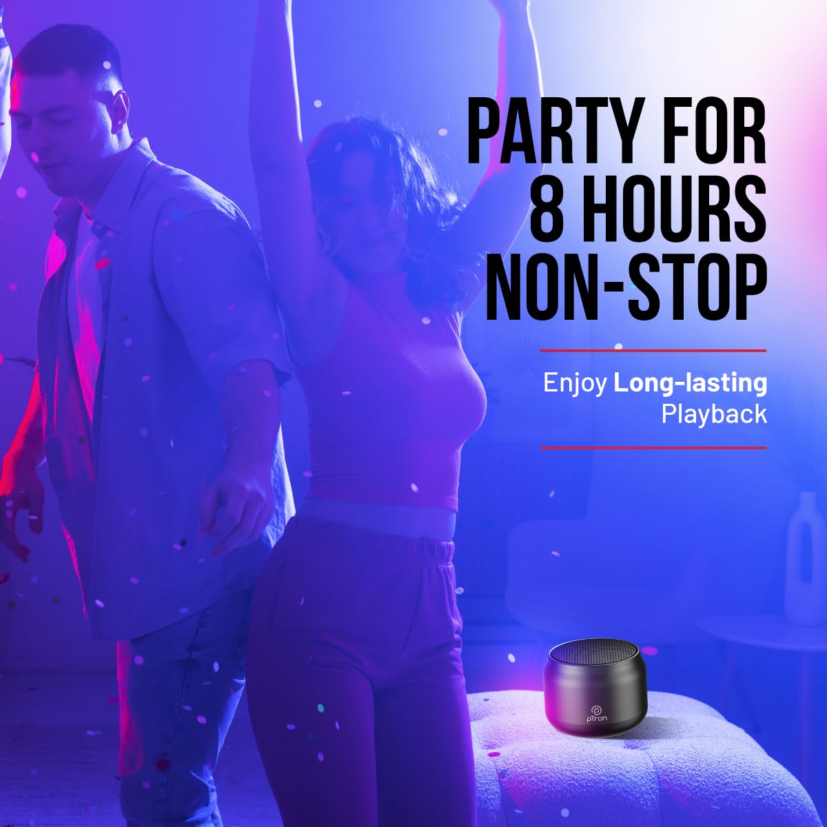 pTron Newly Launched Fusion Hook v2 6W Bluetooth Speaker